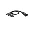 4 STAR CATBOX XF5 - Audio & DMX Multicore | Adam Hall® 4 XLR 5-pole Female x Cat.6a