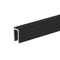 6200 BLK - Aluminium Capping Channel for 7 mm Dividing...