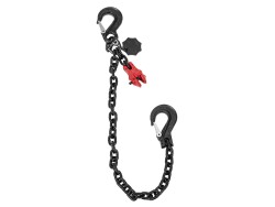 Chain Sling 1leg with clevis shortening clutches locked...