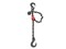 Chain Sling 1leg with clevis shortening clutches locked 1m WLL2000kg
