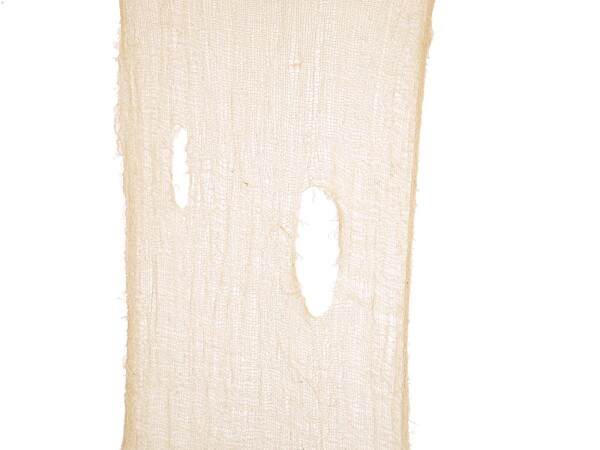 Halloween Dekostoff, grobmaschig, beige, 75x300cm