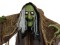 Halloween Figur Hexe buckelig, animiert, 145cm