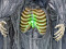 Halloween Figur Todesengel, animiert, 160cm