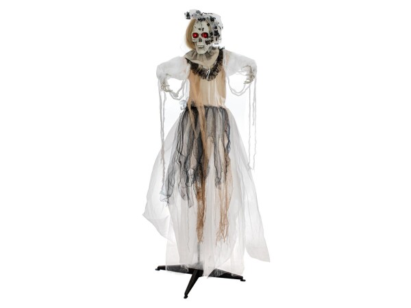 Halloween Figur Braut, animiert, 170cm