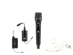 Set FAS TWO + Dyn. wireless microphone + BP + Headset...