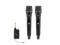 Set FAS TWO + 2x Dyn. wireless microphone 660-690MHz