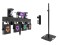 Set LED KLS Scan Pro Next FX Compact Light Set + BPS-3 Loudspeaker Stand black