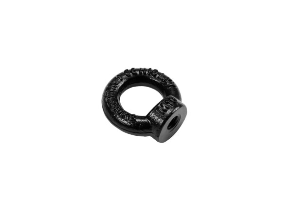 Ring Nut M10 black galvanized DIN 582