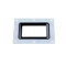 87952 - Bar Code Scan Fenster in Stahl Einbauschschale 114 x x166mm