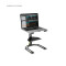 KSX 2 RD SET 2 - Supporto per tastiera con doppio sostegno a X e piano di appoggio Set 2