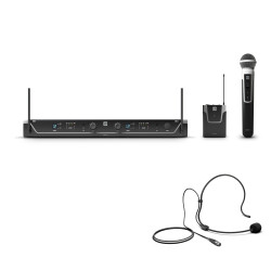U305 HBH 2 - Funkmikrofon System mit Bodypack, Headset...
