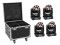 Set 4x LED TMH-H90 + Case with wheels