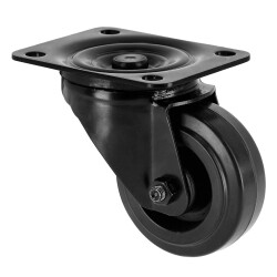 372081 BLK - Lenkrolle 80 mm, schwarz