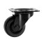 372081 BLK - Lenkrolle 80 mm, schwarz