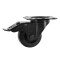 372091 BLK - Lenkrolle 80 mm mit Feststeller, schwarz