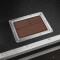 88001 M BROWN - Plastic tour label, magnetic 177 x127 mm, brown