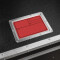 88001 M RED - Plastic tour label, magnetic 177 x127 mm, red