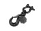 Universal Lasthaken 22cm schwarz eloxiert WLL2000kg
