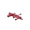Keyboard-Tisch 18820 "Omega Pro", rot