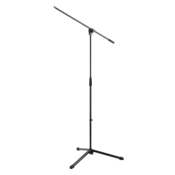 Mikrofonstativ 254 schwarz mit Schwenkarm