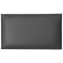 Sitzpolster 13840 Leder, schwarz