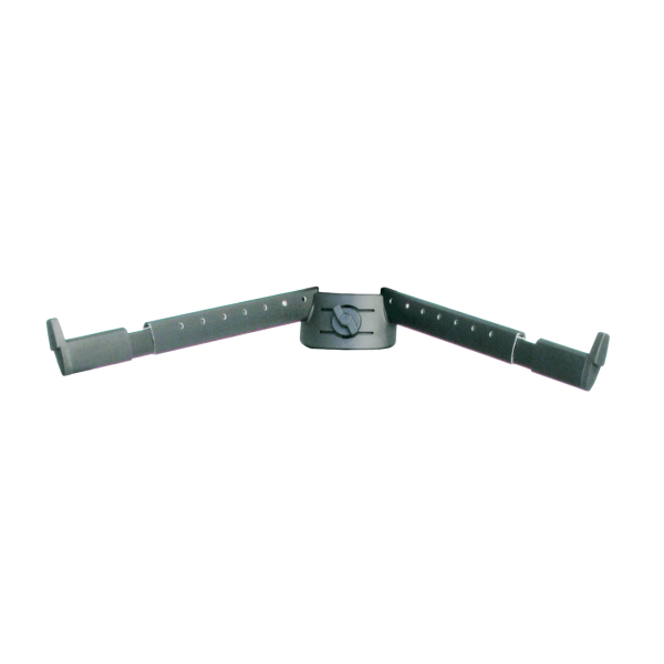 Auflagearme-Set B 18866 zu SpiderPro 15° schwarz
