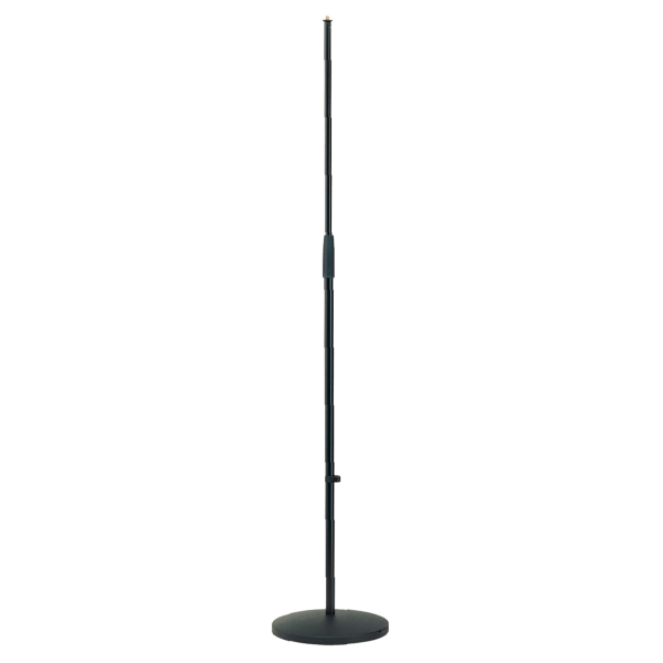 Mikrofonstativ 260/1 schwarz mit Rundsockel