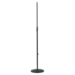 Mikrofonstativ 260/1 schwarz mit Rundsockel