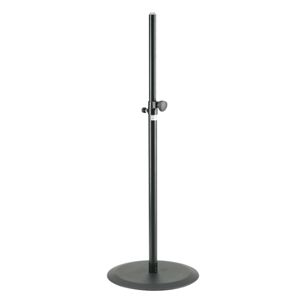 Boxenstativ 26735 mit Rundsockel, schwarz