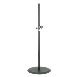 Boxenstativ 26735 mit Rundsockel, schwarz