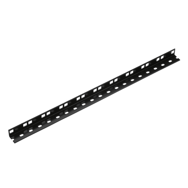 19" Winkelrackschiene 28410, 10 HE, schwarz