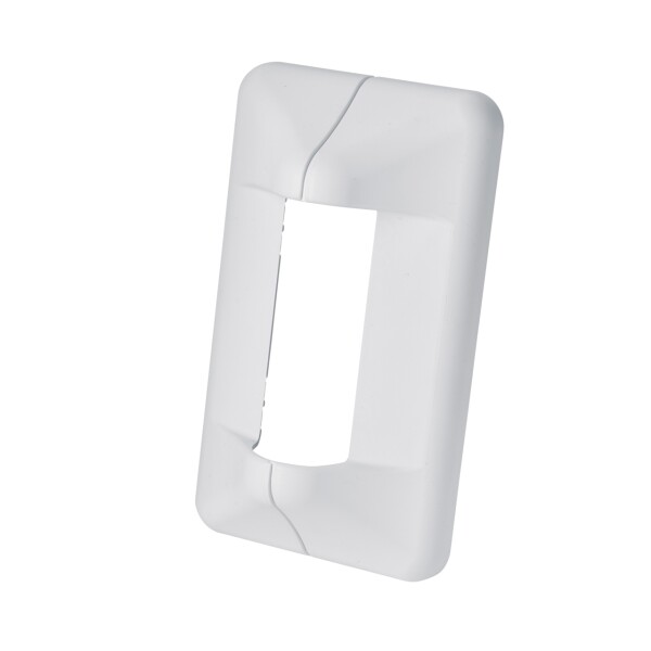24463 Abdeckung für Boxenwandhalterung | weiss