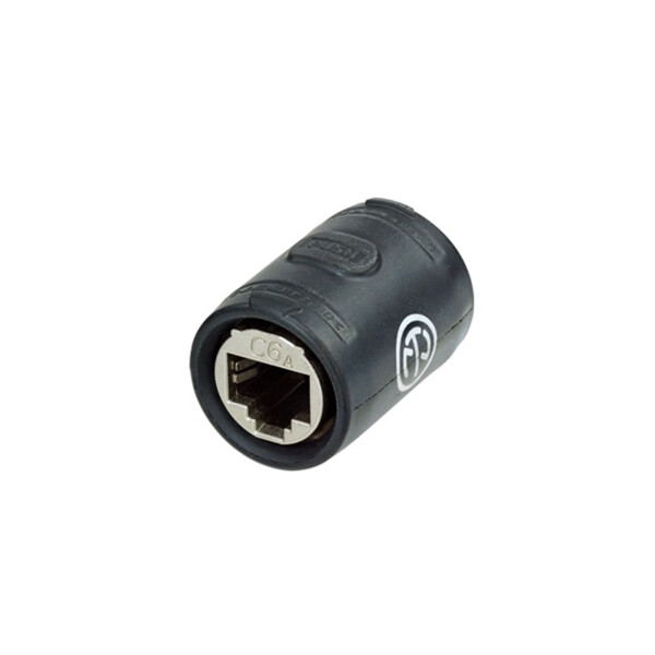 NE8FFX6-W - Cat.6a Feed-through-coupling RJ-45 etherCON®