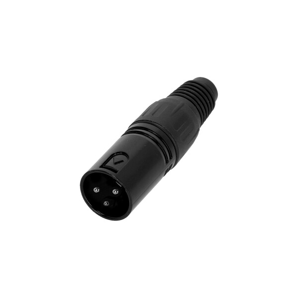 4 STAR C XM3 BLK - XLR Stecker 3-Pol Male