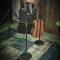 MA T TH 02 SET 1 - Traveler tablet holder and microphone stand with round base