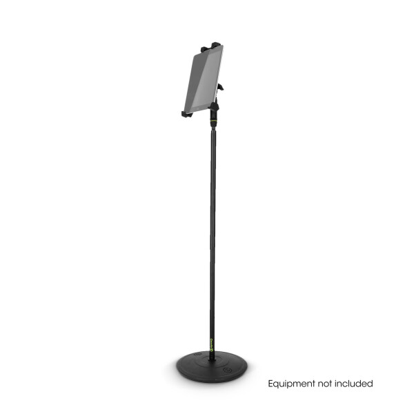 MA T TH 02 SET 2 - Supporto da Traveler per tablet e asta microfonica regolabile con una mano a base tonda