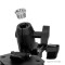 MA T TH 02 SET 2 - Supporto da Traveler per tablet e asta microfonica regolabile con una mano a base tonda