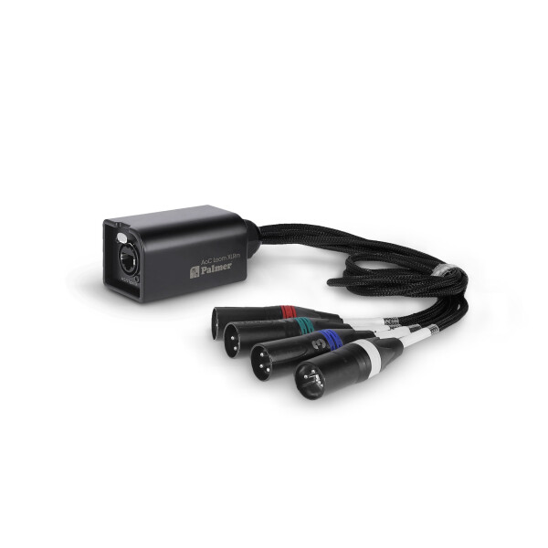 AoC Loom XLRm - Audio over Cat Multicore-Adapterkabel von etherCON auf 4 x XLR male