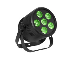 Set 4x LED Silent PAR 6 QCL Floor sw + Case