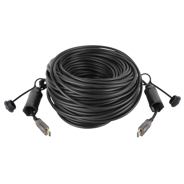 Armoured HDMI 2.1 AOC 8K Fibre Cable