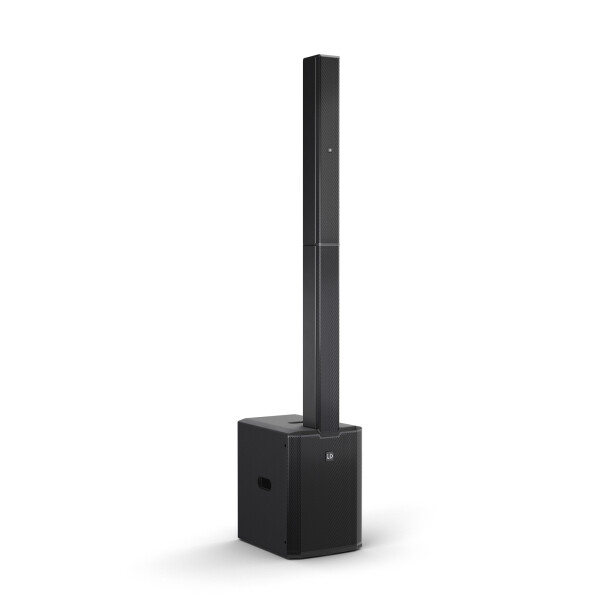 MAUI® 28 G3 MIX - Kompaktes Cardioid Säulen PA System mit Digital-Mixer, Schwarz