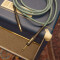 4 STAR IPP 0900 GRN - Instrumentenkabel | Nylonmantel Adam Hall® Klinke TS | 9 m