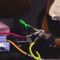 4 STAR IRR 0030 NEO SET - Pedalboard Patchkabel | 4er Set Adam Hall® Winkelklinke TS | 0,3 m