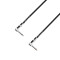 4 STAR IRR 0060 SET - Pedalboard Patch Cable | Set of 5 Adam Hall® angled Jack TS | 0.6 m