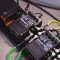 4 STAR IRR 0090 NEO SET - Pedalboard Patch Cable | Set of 4 Adam Hall® angled Jack TS | 0.9 m