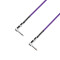 4 STAR IRR 0090 SET - Pedalboard Patch Cable | Set of 5 Adam Hall® angled Jack TS | 0.9 m