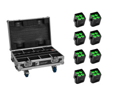 Set 8x AKKU Mini IP UP-4 QCL Spot MK2 + Case mit...