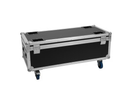 Flightcase 2x LED TMH Bar-S120 with wheels