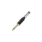 4 STAR CJM2 BLK - Jack TS | with gold-plated contacts