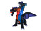 Halloween Aufblasbare Figur Drache, animiert, 208cm